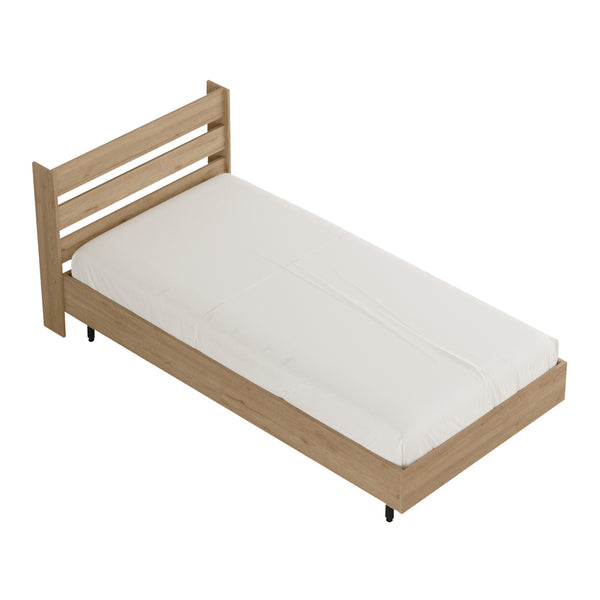 Eenpersoonsbed Vesanto met bedbodem 200x100 cm [en.casa]