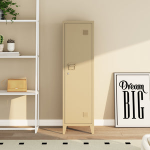 Lockerkast Kurikka metaal 137x38x38 cm [en.casa]