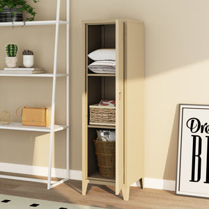 Lockerkast Kurikka metaal 137x38x38 cm [en.casa]