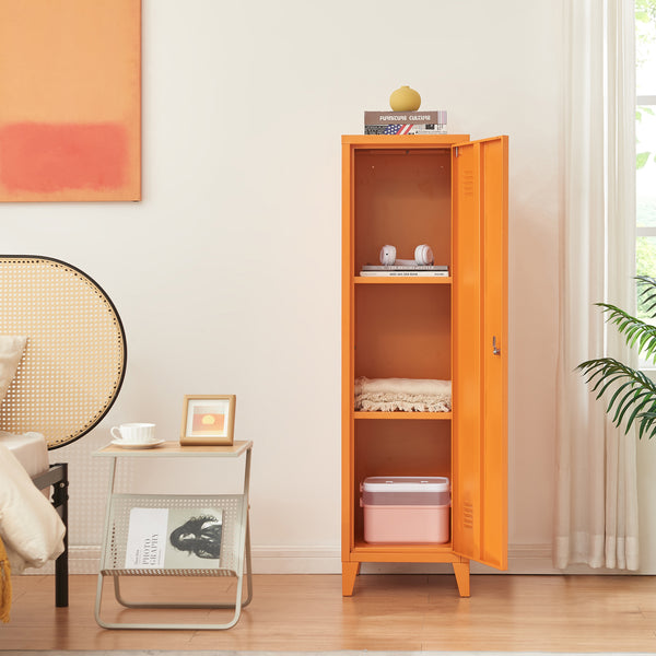 Lockerkast Kurikka metaal 137x38x38 cm [en.casa]