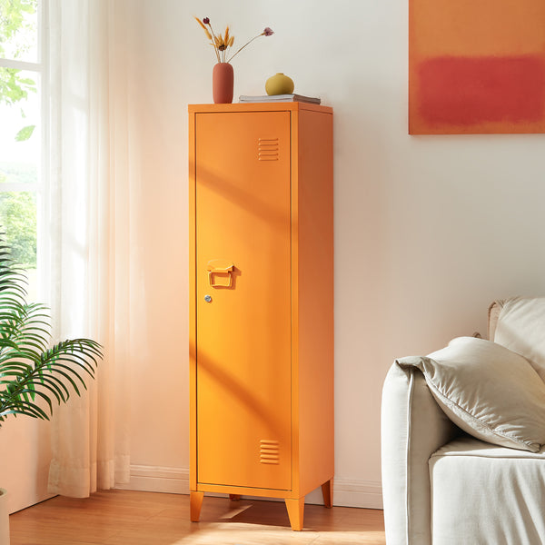 Lockerkast Kurikka metaal 137x38x38 cm [en.casa]