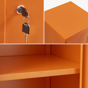 Lockerkast Kurikka metaal 137x38x38 cm [en.casa]