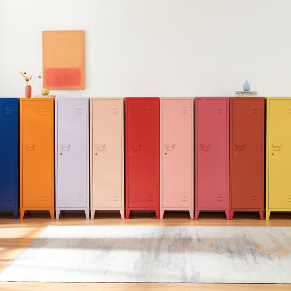 Lockerkast Kurikka metaal 137x38x38 cm [en.casa]