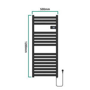pro.tec Handdoekradiator Ringebu elektrisch 120x50x4,3 cm - 2 varianten