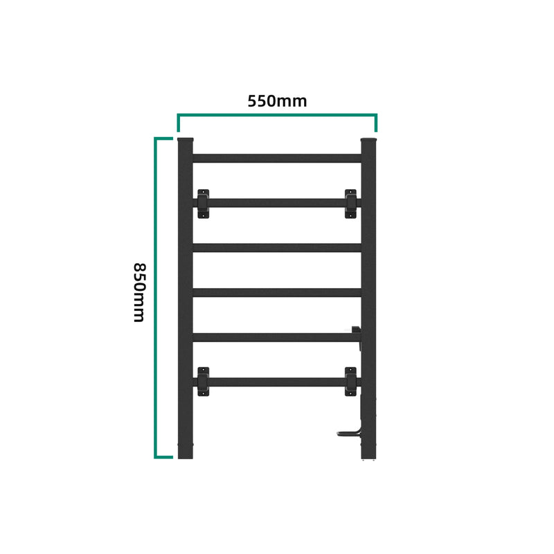 Maatschets pro.tec Handdoekradiator Savitaipale elektrisch 85x55x3,4 cm - 2 varianten