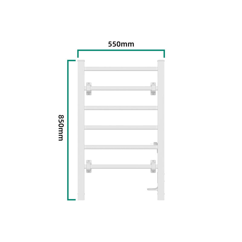 Maatschets pro.tec Handdoekradiator Savitaipale elektrisch 85x55x3,4 cm - 2 varianten