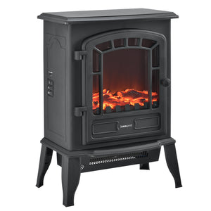 Elektrische haard sfeerhaard met vlameffect vrijstaand 39x24x56,5 cm - 2 kleuren