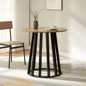 Eettafel Lensuu rond 80x76 cm [en.casa]