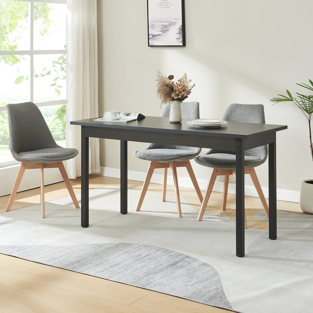 Eettafel Den Haag 140x60 cm in verschillende kleuren [en.casa] - premiumXL