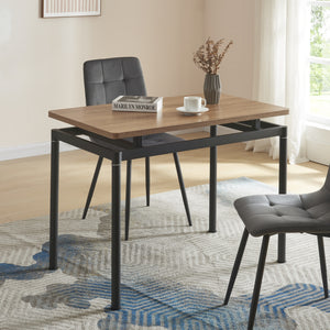 Eettafel Hemnes Eiken - Look in verschillende maten [en.casa] - premiumXL