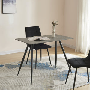 Eettafel Fitjar Beton - Look in verschillende maten [en.casa] - premiumXL