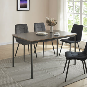 Eettafel Lindesberg Grijs in verschillende maten [en.casa] - premiumXL