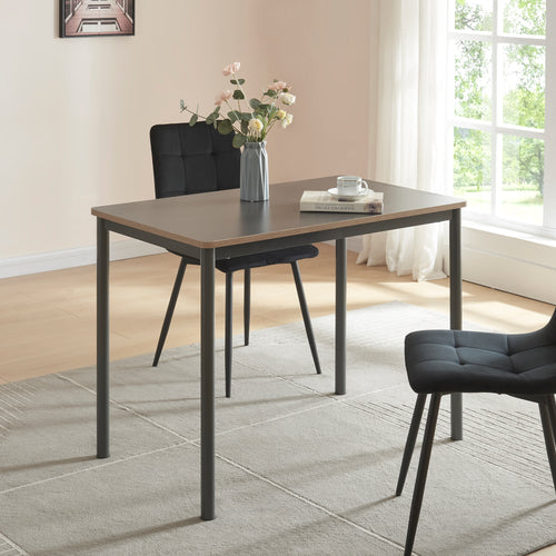 Eettafel Lindesberg Grijs in verschillende maten [en.casa] - premiumXL