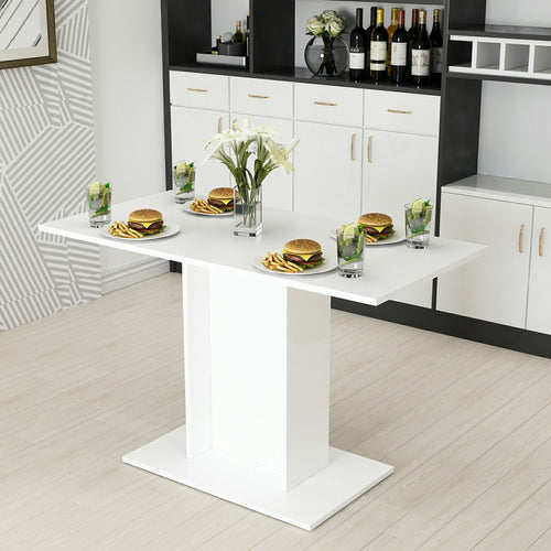 Eettafel Galten voor 4 personen Wit [en.casa] - premiumXL