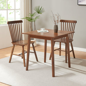 Eettafel Klijori tafel rubberhout [en.casa]
