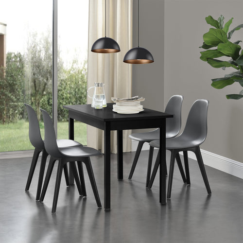 Eetkamerset eethoek Lendava 5-delig tafel met 4 stoelen - 4 varianten