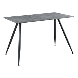 [en.casa] Eettafel Fitjar betonkleurig en zwart - 4 varianten