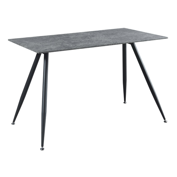 [en.casa] Eettafel Fitjar betonkleurig en zwart - 4 varianten