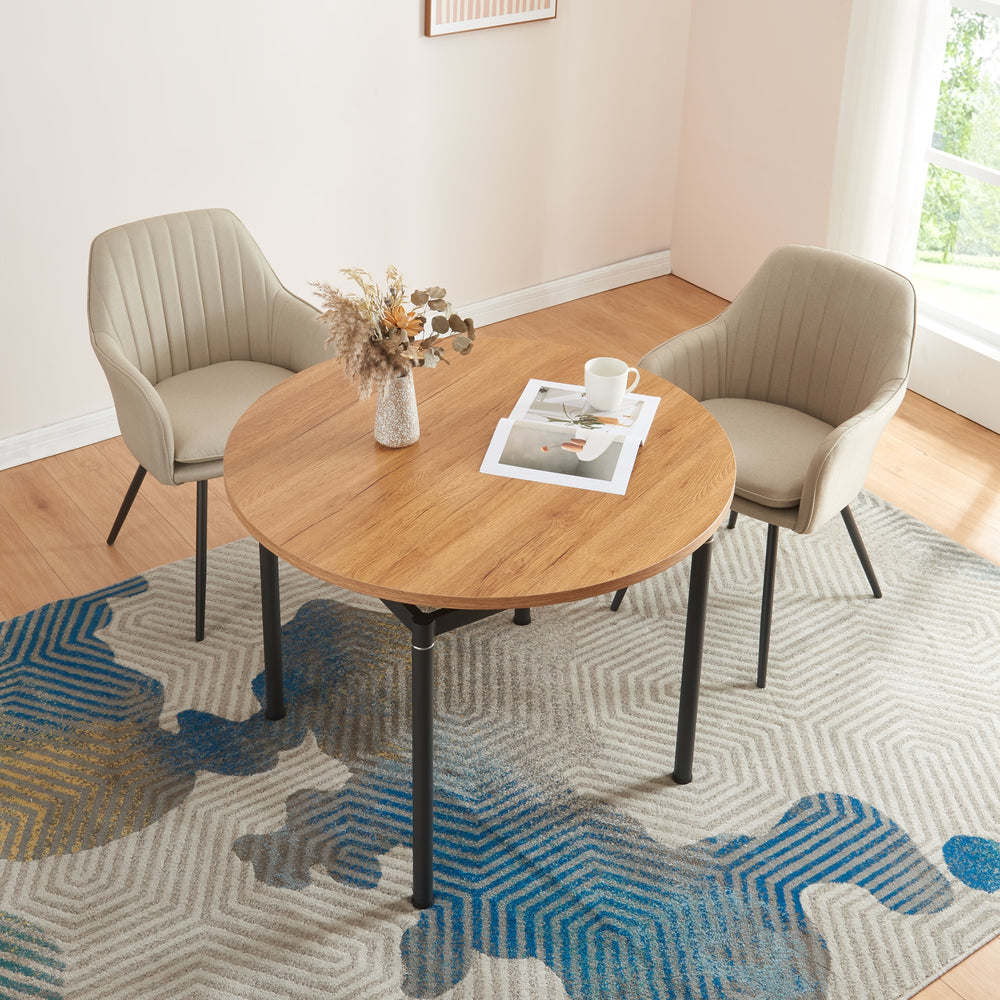 Eettafel Hemnes Eiken - Look in verschillende maten [en.casa] - premiumXL