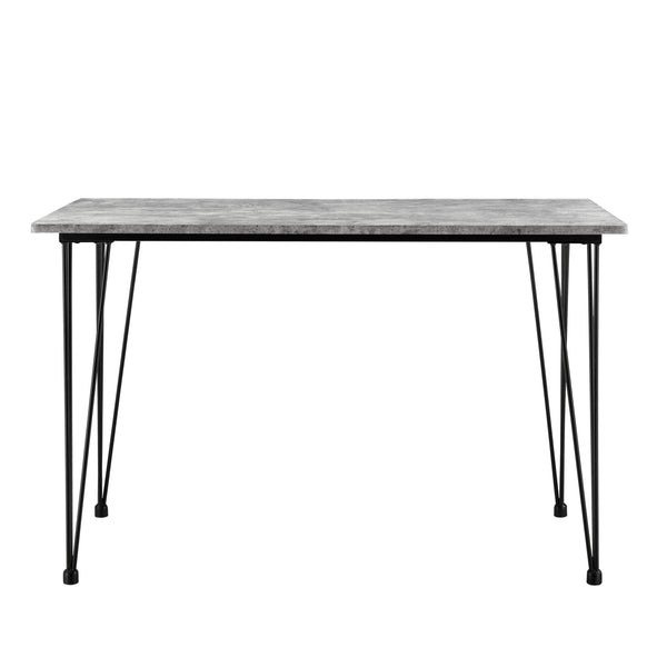 Eettafel Bordeaux 120x70x75 cm MDF en staal - verschillende kleuren