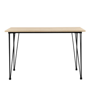 Eettafel Bordeaux 120x70x75 cm MDF en staal - verschillende kleuren