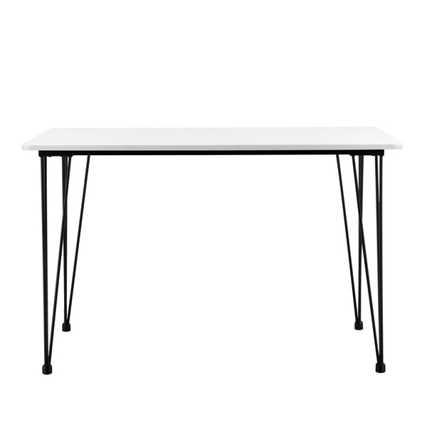 Eettafel Bordeaux 120x70x75 cm MDF en staal - verschillende kleuren