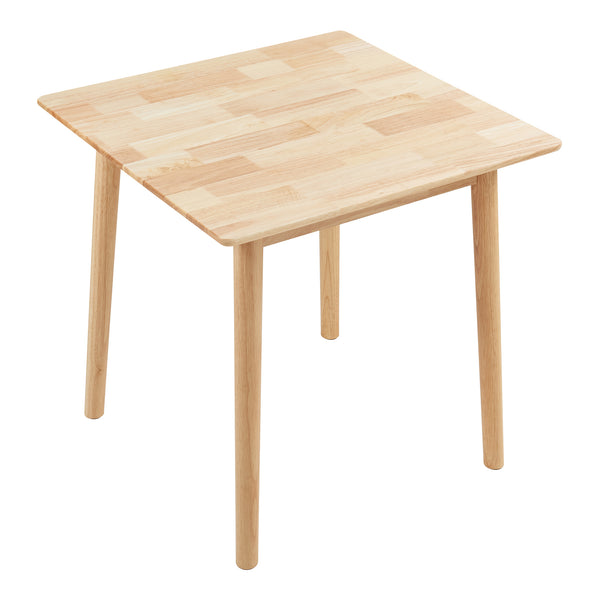 Eettafel Klijori tafel rubberhout [en.casa]