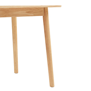 Eettafel Klijori tafel rubberhout [en.casa]