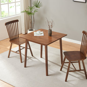 Eettafel Klijori tafel rubberhout [en.casa]