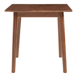 Eettafel Klijori tafel rubberhout [en.casa]