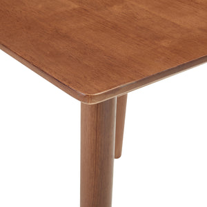 Eettafel Klijori tafel rubberhout [en.casa]