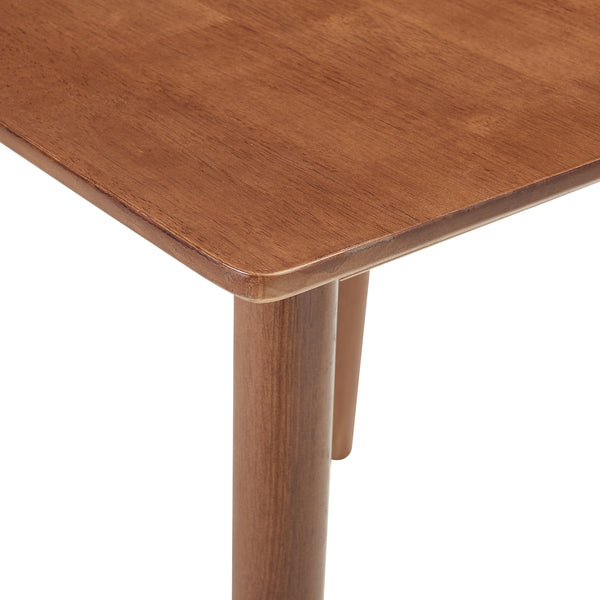 Eettafel Klijori tafel rubberhout [en.casa]