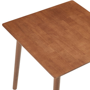 Eettafel Klijori tafel rubberhout [en.casa]