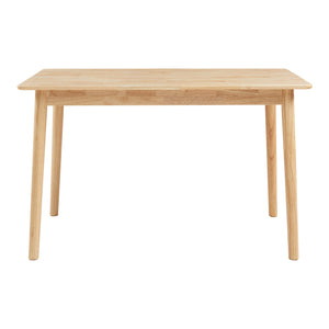 Eettafel Klijori tafel rubberhout [en.casa]