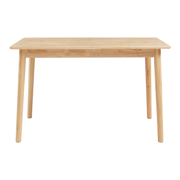 Eettafel Klijori tafel rubberhout [en.casa]