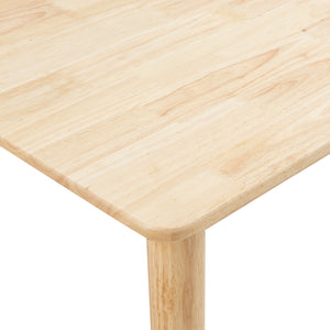 Eettafel Klijori tafel rubberhout [en.casa]