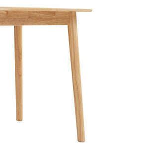 Eettafel Klijori tafel rubberhout [en.casa]