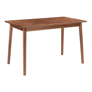 Eettafel Klijori tafel rubberhout [en.casa]