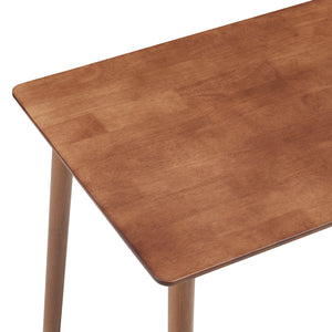 Eettafel Klijori tafel rubberhout [en.casa]