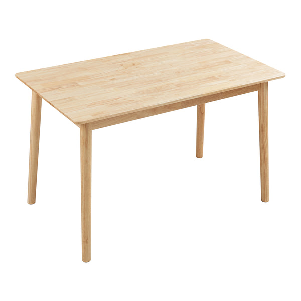 Eettafel Klijori tafel rubberhout [en.casa]
