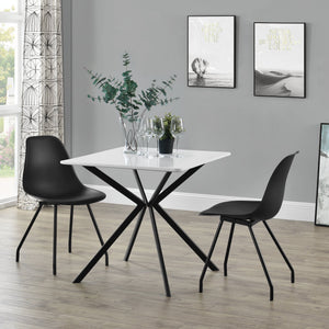 Stijlvolle eettafel - rechthoekig - verschillende maten en kleuren