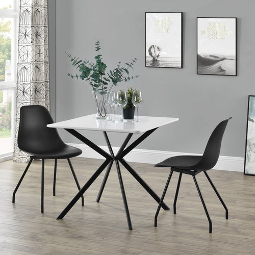 Stijlvolle eettafel - rechthoekig - verschillende maten en kleuren