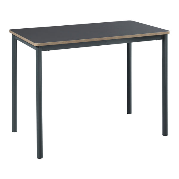 [en.casa] Eettafel Lindesberg grijs eikenkleurig en zwart - 4 varianten