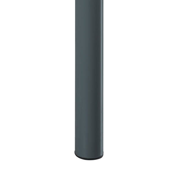 [en.casa] Eettafel Lindesberg grijs eikenkleurig en zwart - 4 varianten