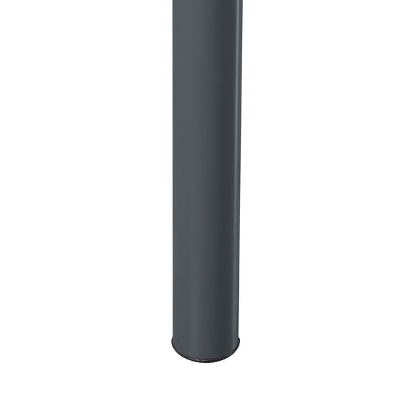 [en.casa] Eettafel Lindesberg grijs eikenkleurig en zwart - 4 varianten