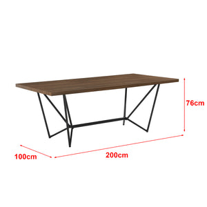 Eettafel Sigtuna 200x100x76 cm - 2 varianten