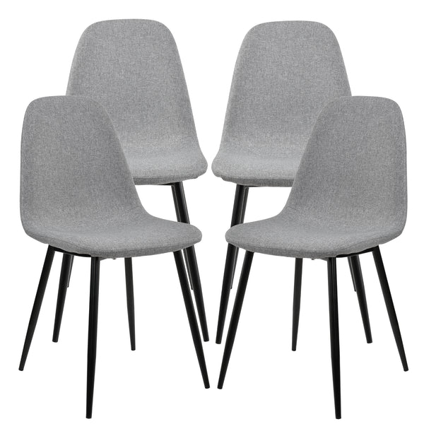 [en.casa]® Eethoek eetkamerset 5-delig
