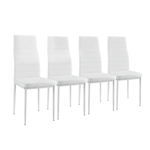 Eethoek eetkamerset Graz 5-delig tafel met stoelen - verschillende kleuren