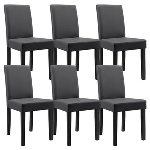 Eetkamerset eethoek 7-delig set tafel en stoelen - 24 varianten