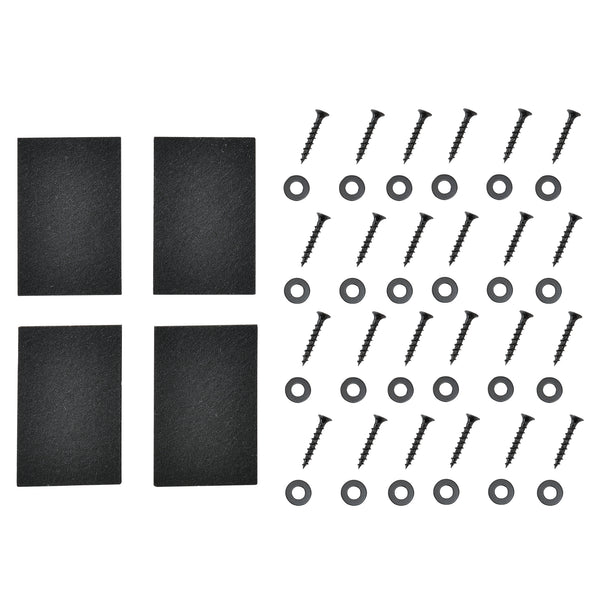 Stalen onderstel U tafelpoot meubelpoot set van 2 [en.casa]